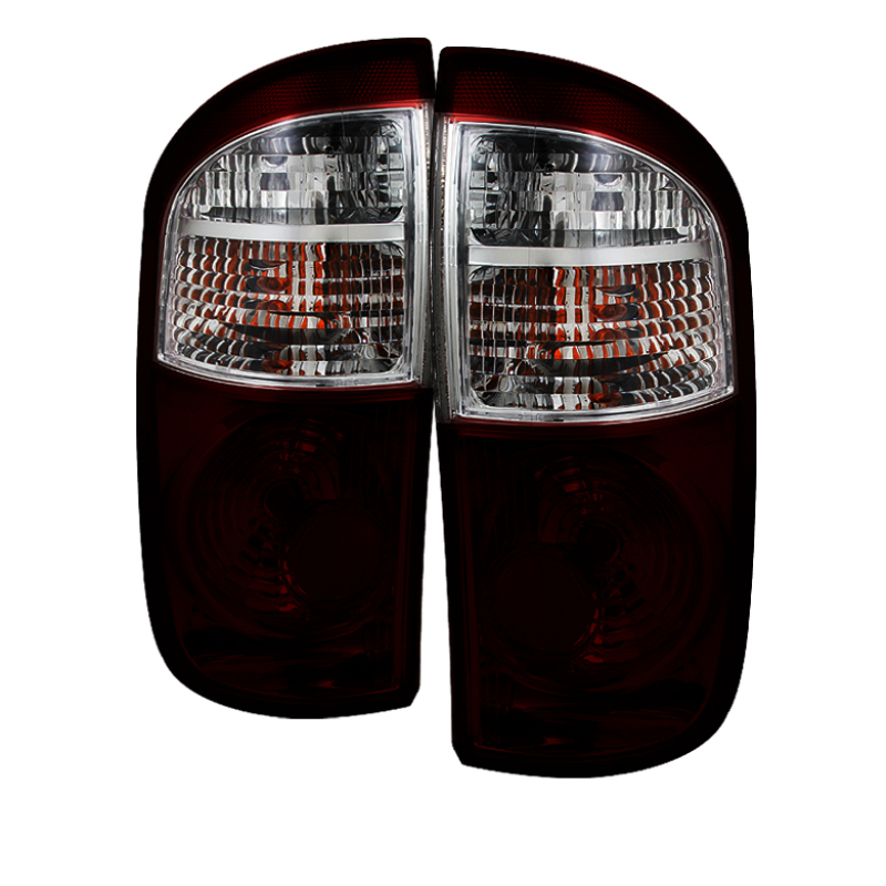 Toyota Tundra Tail Lights - Rear - SPYDER - xTune OEM Style - Red Smoked - `04-`06