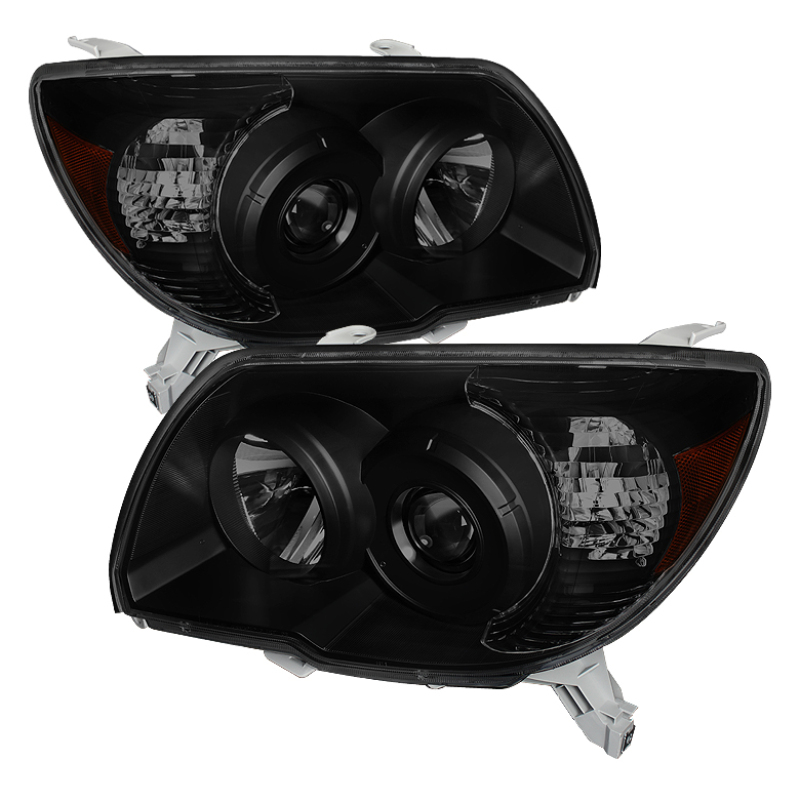 Toyota 4Runner Headlights - SPYDER - xTune Crystal - Black Smoked - `06-`09 Toyota 4Runner Headlights - SPYDER - xTune Crystal - Black Smoked - `06-`09
