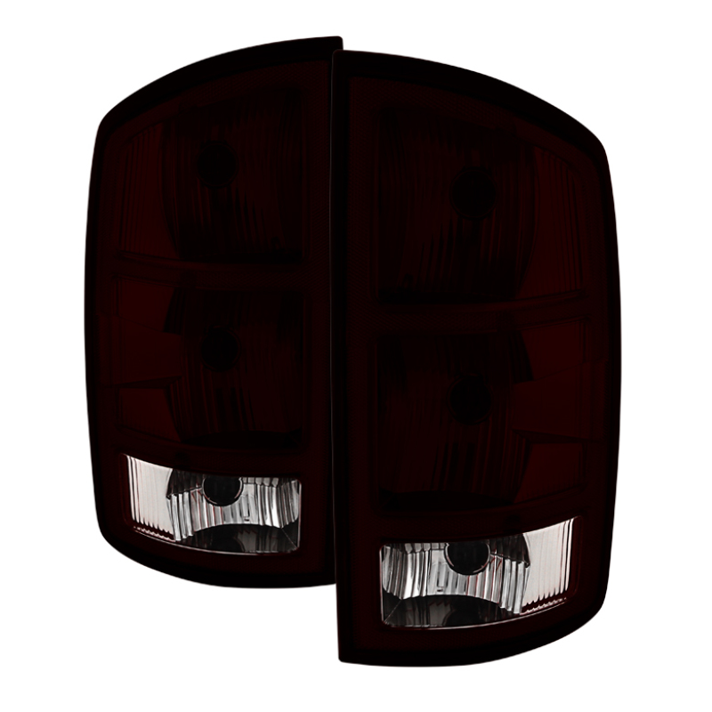 Dodge Ram 2500 Tail Lights - Rear - SPYDER - xTune OEM Style - Red Smoked - `03-`06 Dodge Ram 2500 Tail Lights - Rear - SPYDER - xTune OEM Style - Red Smoked - `03-`06