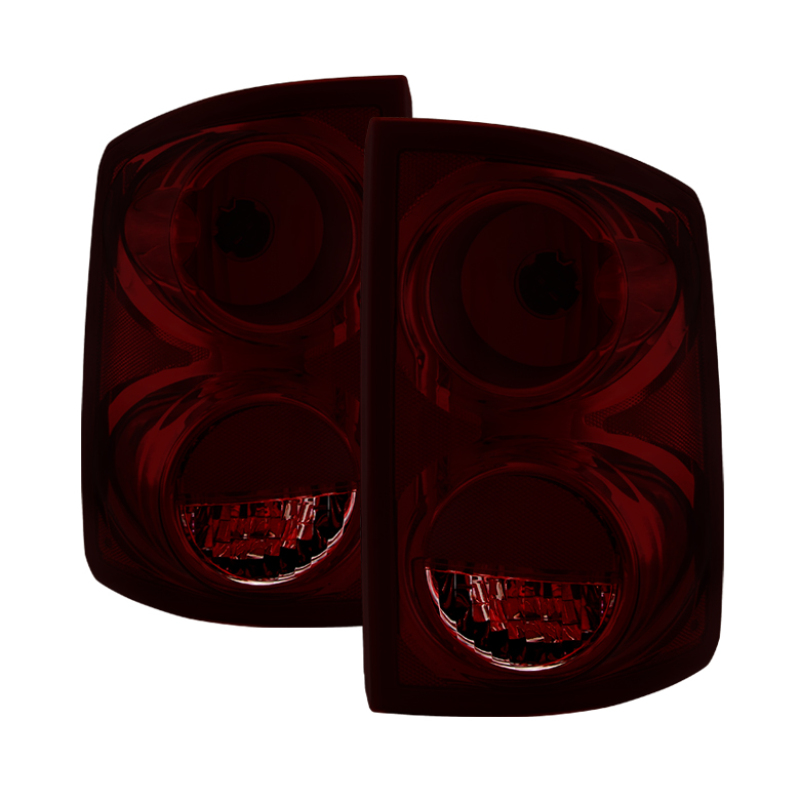 Dodge Dakota Tail Lights - Rear - SPYDER - xTune OEM Style - Red Smoked - `05-`10 Dodge Dakota Tail Lights - Rear - SPYDER - xTune OEM Style - Red Smoked - `05-`10