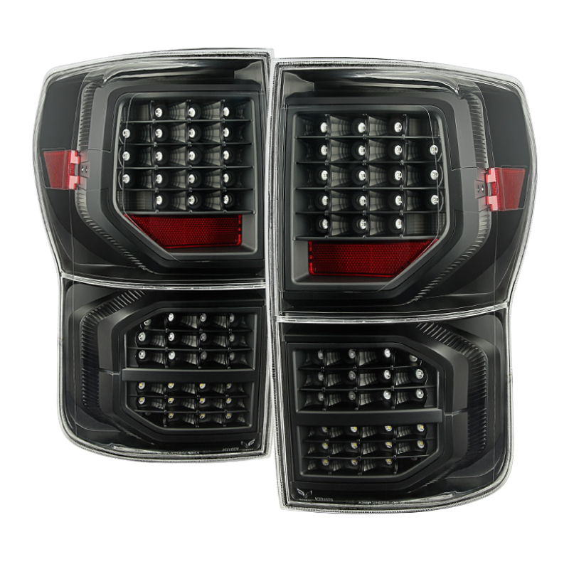 Toyota Tundra Tail Lights - Rear - SPYDER - xTune LED G2 - Black - `07-`13