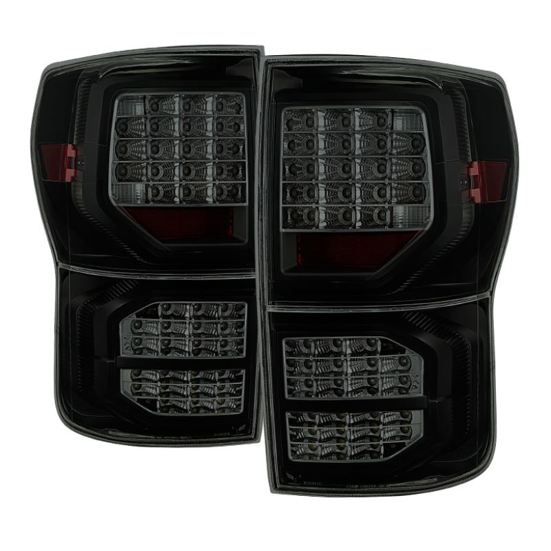 Toyota Tundra Tail Lights - Rear - SPYDER - xTune LED - Black Smoked - `07-`13