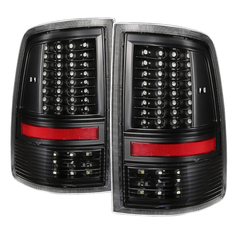 Dodge Ram 1500 Tail Lights - Rear - SPYDER - xTune LED G2 (Incandescent Model Only) - Black - `09-`10 Dodge Ram 1500 Tail Lights - Rear - SPYDER - xTune LED G2 (Incandescent Model Only) - Black - `09-`10