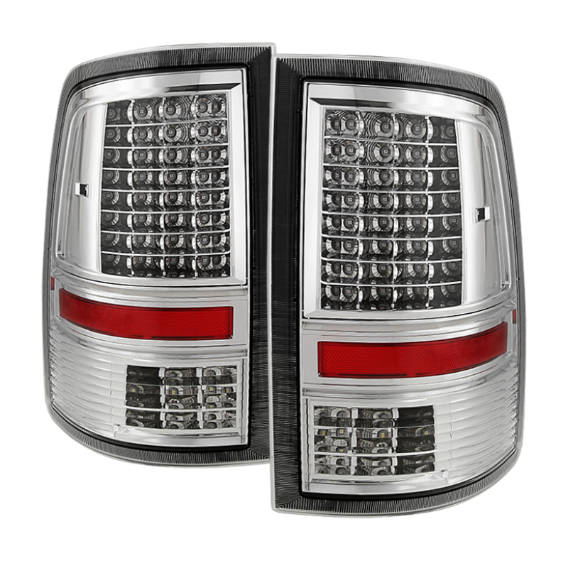 Ram 1500 Tail Lights - Rear - SPYDER - xTune LED (G2), Incandescent OE Only - Chrome - `11-`14 Ram 1500 Tail Lights - Rear - SPYDER - xTune LED (G2), Incandescent OE Only - Chrome - `11-`14