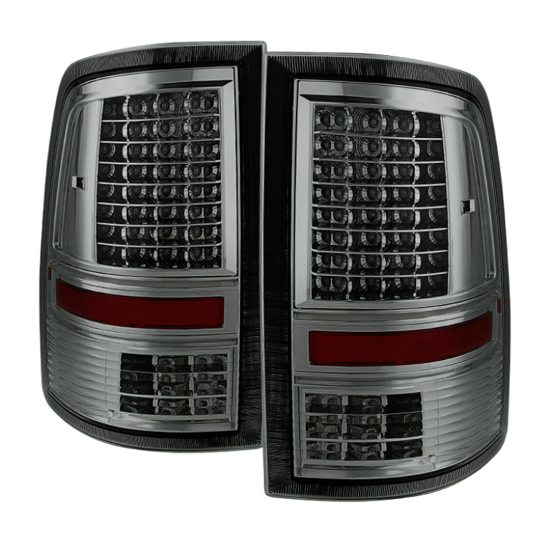 Dodge Ram 1500 Tail Lights - Rear - SPYDER - xTune LED (Incandescent Model Only) - Smoked - `09-`10 Dodge Ram 1500 Tail Lights - Rear - SPYDER - xTune LED (Incandescent Model Only) - Smoked - `09-`10