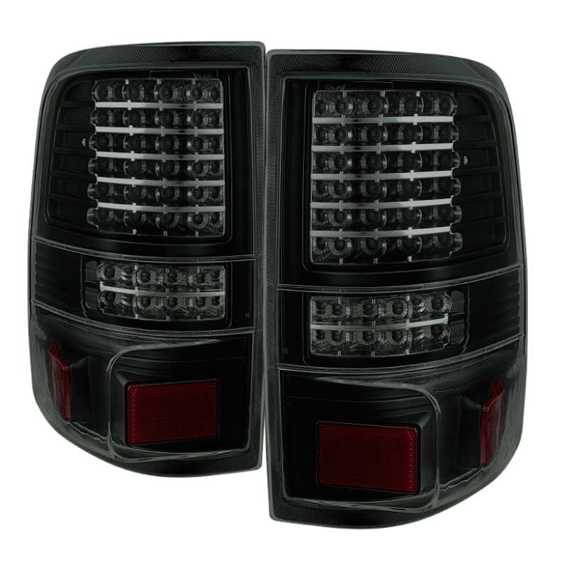 Ford F-150 Tail Lights - Rear - SPYDER - xTune LED - Black Smoked - `04-`08 Ford F-150 Tail Lights - Rear - SPYDER - xTune LED - Black Smoked - `04-`08