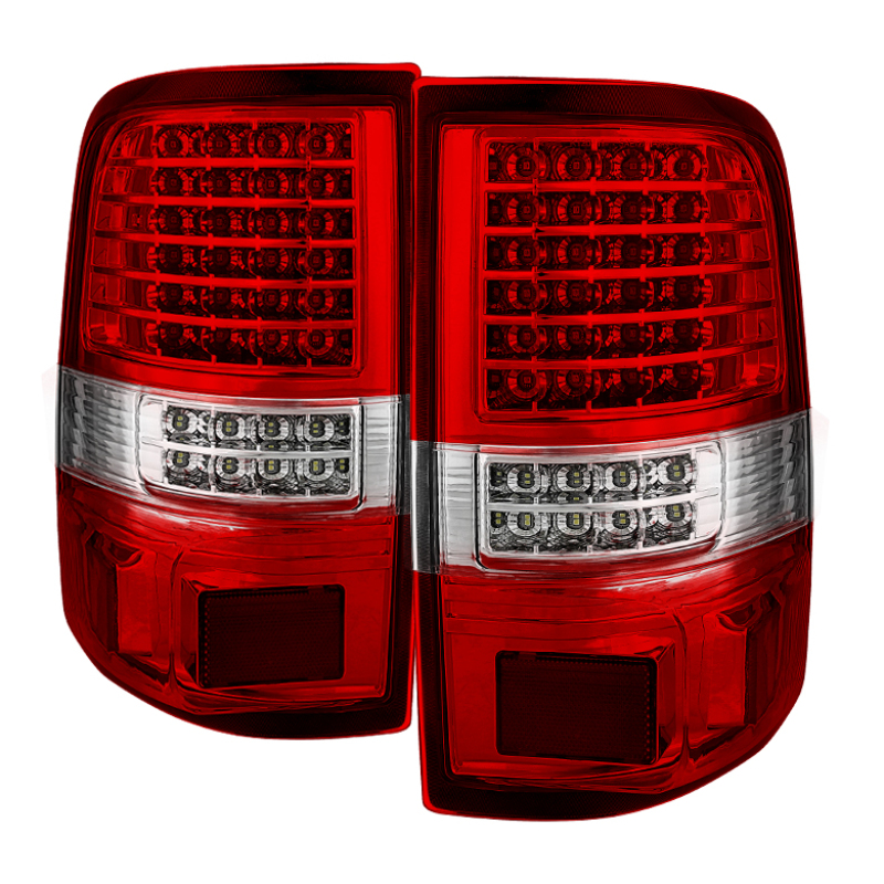 Ford F-150 Tail Lights - Rear - SPYDER - xTune LED - Red/Clear - `04-`08 Ford F-150 Tail Lights - Rear - SPYDER - xTune LED - Red/Clear - `04-`08