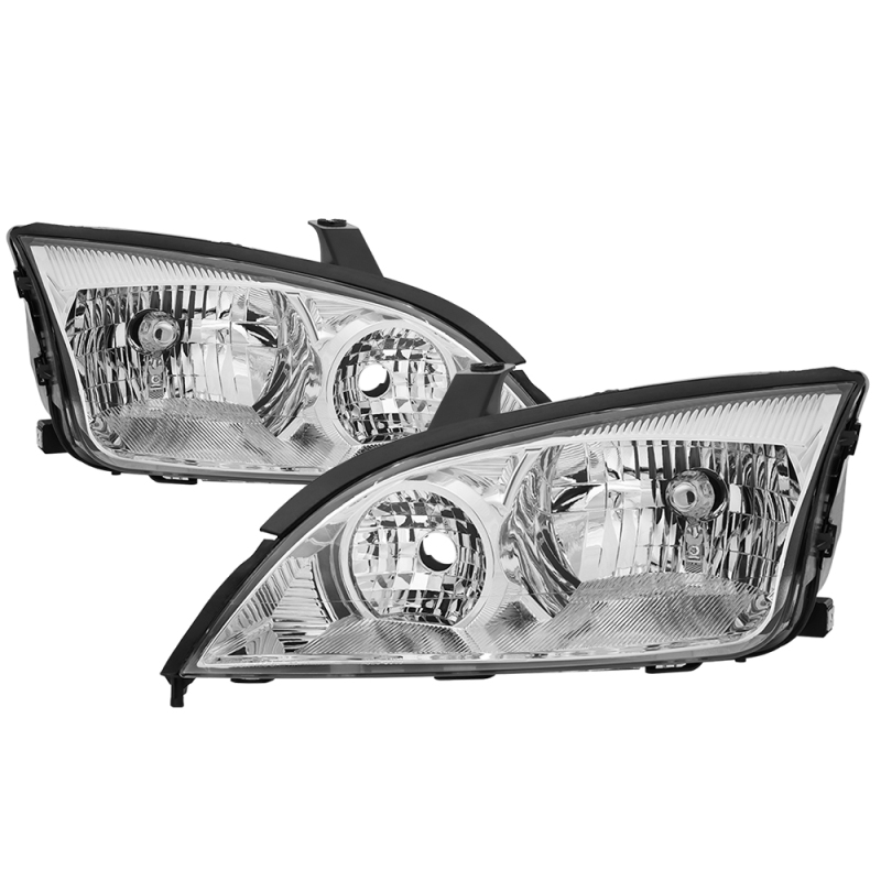 Ford Focus Headlights - SPYDER - OEM Style - Chrome - `05-`07 Ford Focus Headlights - SPYDER - OEM Style - Chrome - `05-`07
