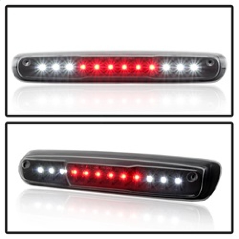 Chevrolet Silverado Brake Light - Center High Mount - SPYDER - LED 3rd - Black - `07-`13