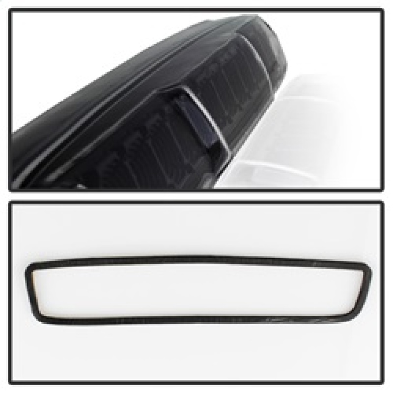 GMC Sierra Brake Light - Center High Mount - SPYDER - LED 3rd - Black - `07-`13