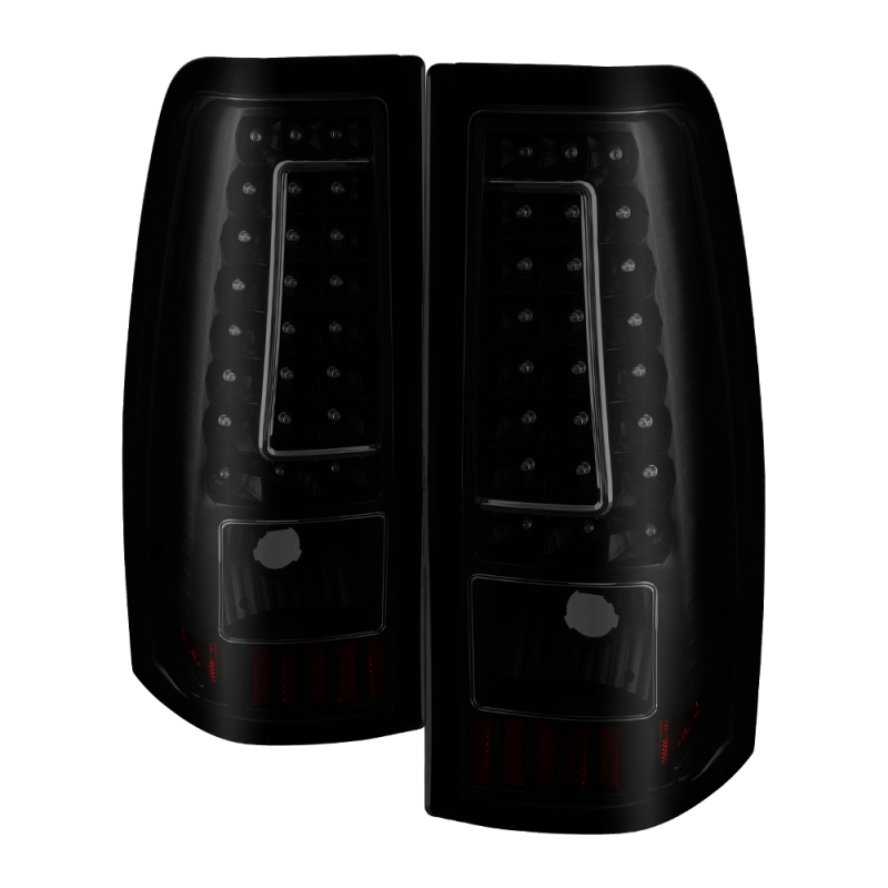 Chevrolet Silverado 1500 Tail Lights - SPYDER - xTune Version 2 - Black Smoke - `99-`02 Chevrolet Silverado 1500 Tail Lights - SPYDER - xTune Version 2 - Black Smoke - `99-`02