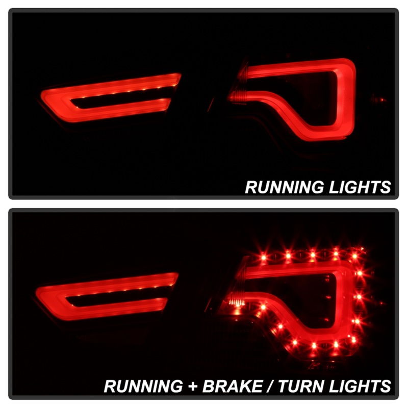 Chevrolet Impala Tail Lights - SPYDER - xTune LED - Black - `14-`18
