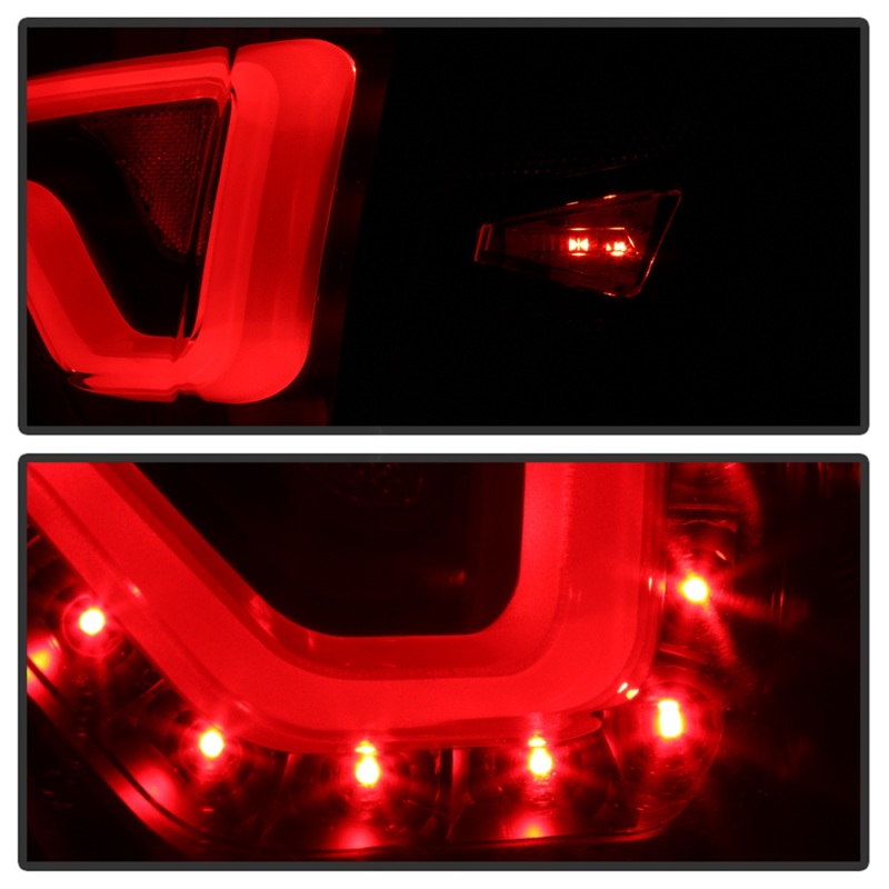 Chevrolet Impala Tail Lights - SPYDER - xTune LED - Black - `14-`18