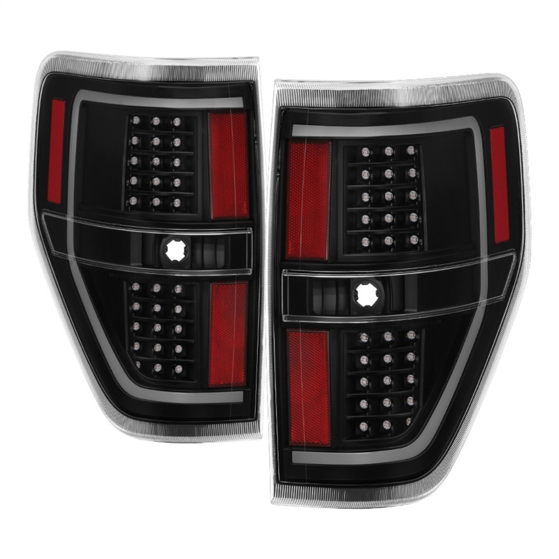 Ford F-150 Tail Lights - SPYDER - xTune Light Bar LED - Black - `09-`14 Ford F-150 Tail Lights - SPYDER - xTune Light Bar LED - Black - `09-`14