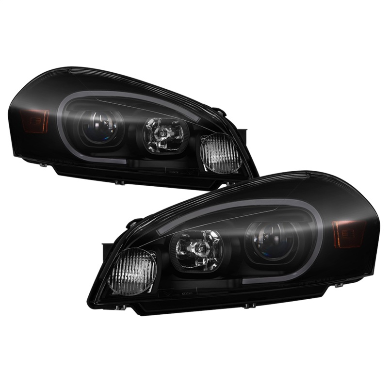 Chevrolet Impala Headlights - SPYDER - LED Light Bar - Black Smoke - `06-`13 Chevrolet Impala Headlights - SPYDER - LED Light Bar - Black Smoke - `06-`13