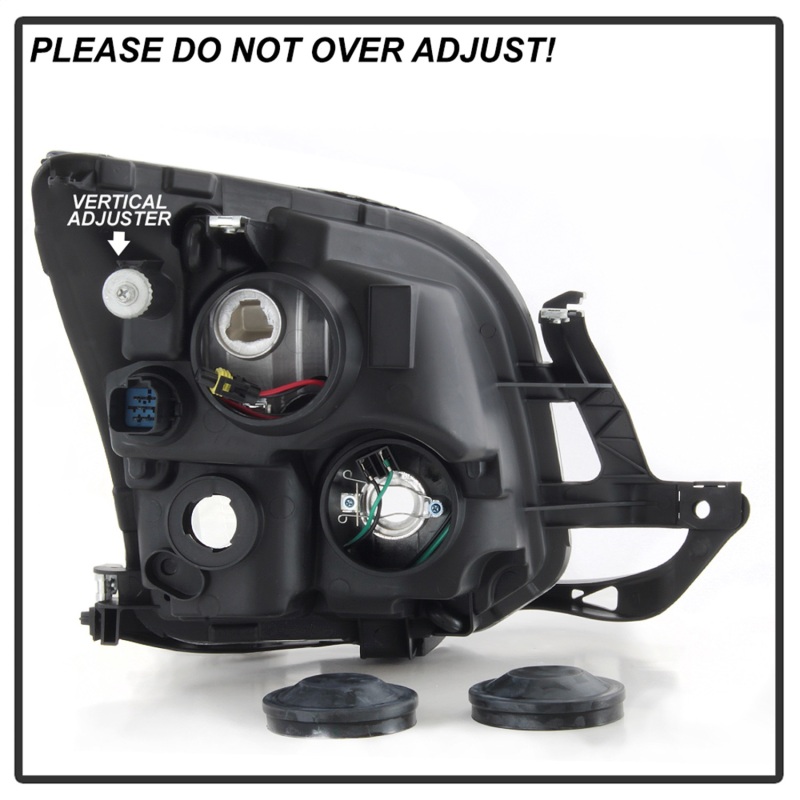 Ford Fusion Headlights - SPYDER - OEM Style - Chrome - `06-`09