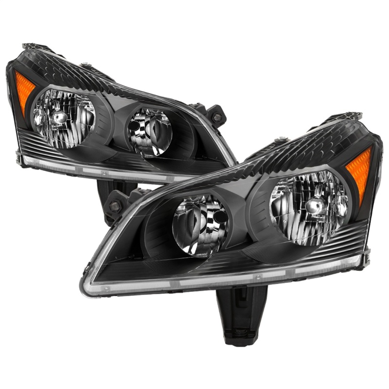 Chevrolet Traverse Headlights - SPYDER - OEM Style - Black - `09-`12 Chevrolet Traverse Headlights - SPYDER - OEM Style - Black - `09-`12
