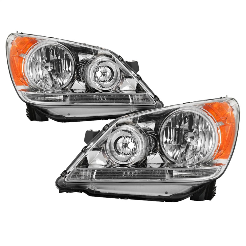 Honda Odyssey Headlights - SPYDER - OEM Style - Chrome - `08-`10 Honda Odyssey Headlights - SPYDER - OEM Style - Chrome - `08-`10