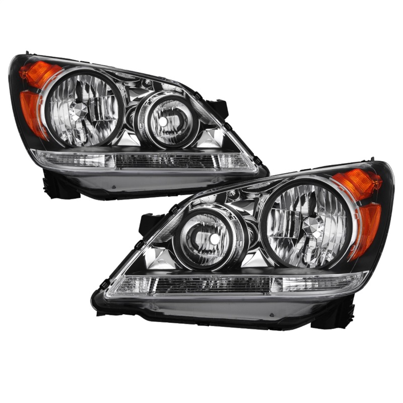 Honda Odyssey Headlights - SPYDER - OEM Style - Black - `08-`10 Honda Odyssey Headlights - SPYDER - OEM Style - Black - `08-`10