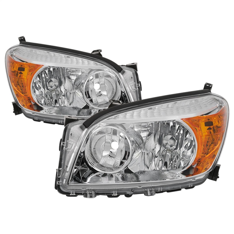 Toyota RAV4 Headlights - SPYDER - OEM Style - Chrome - `06-`08 Toyota RAV4 Headlights - SPYDER - OEM Style - Chrome - `06-`08
