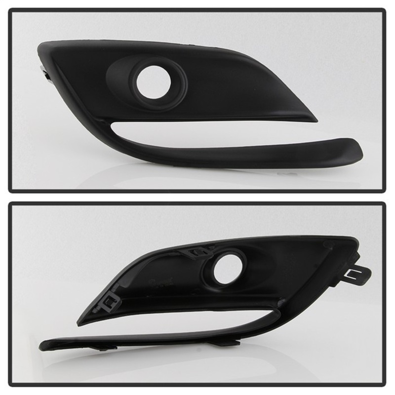 Mazda 3 Fog Lights - SPYDER - LED w/Switch - Clear - `17-`18