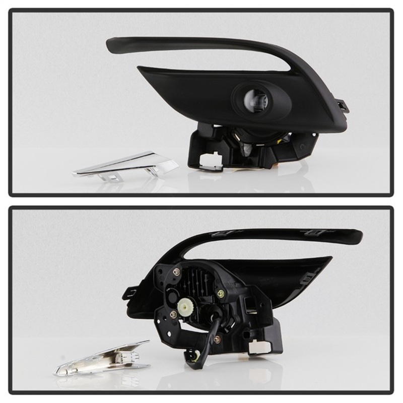 Mazda 3 Fog Lights - SPYDER - LED w/Switch - Clear - `17-`18