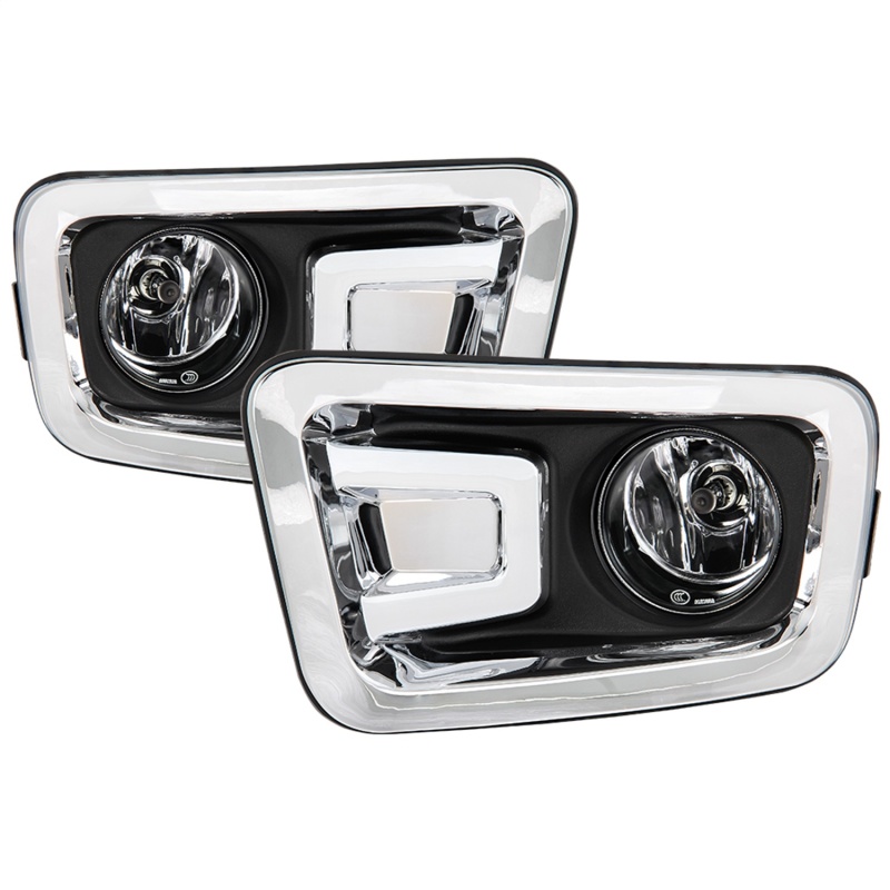 Nissan Titan Fog Lights - SPYDER - OEM Style w/Switch - Clear - `16-`18 Nissan Titan Fog Lights - SPYDER - OEM Style w/Switch - Clear - `16-`18