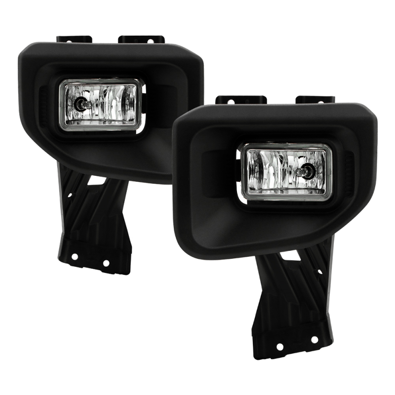 Ford F350 Fog Lights - SPYDER - OEM Style LED w/Switch - Clear - `20-`22