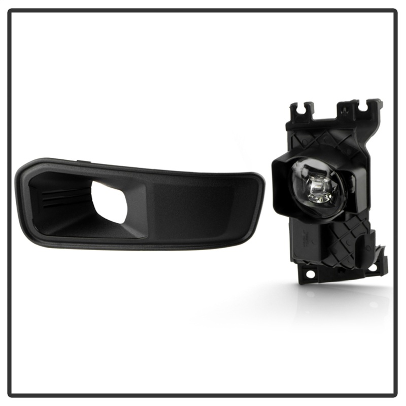 Ford F350 Fog Lights - SPYDER - LED w/ Switch - Clear - `23-`25