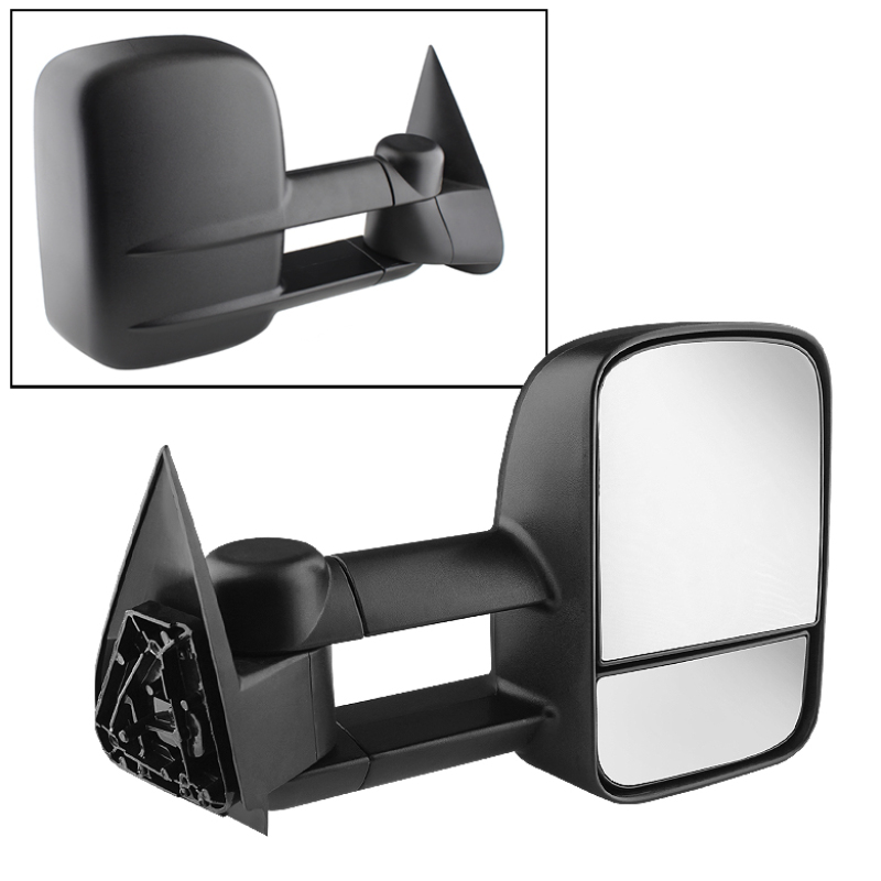 Chevrolet Silverado Side Mirror - Right - SPYDER - xTune Manual Extendable Manual Adjust - `99-`06
