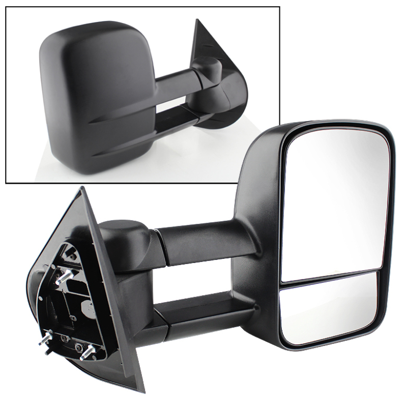 Chevrolet Silverado Side Mirror - Right - SPYDER - xTune Manual Extendable, Manual Adjust - `07-`12 Chevrolet Silverado Side Mirror - Right - SPYDER - xTune Manual Extendable, Manual Adjust - `07-`12