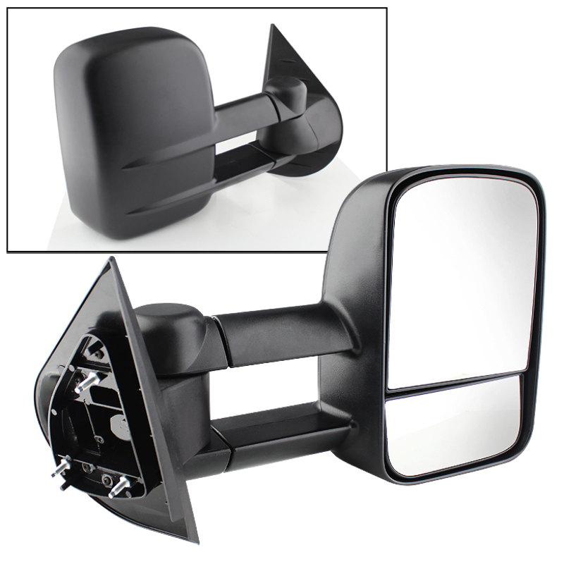 Chevrolet Silverado Side Mirror - Right - SPYDER - xTune, Manual Extendable, Power Adjust, Heated - `07-`12 Chevrolet Silverado Side Mirror - Right - SPYDER - xTune, Manual Extendable, Power Adjust, Heated - `07-`12