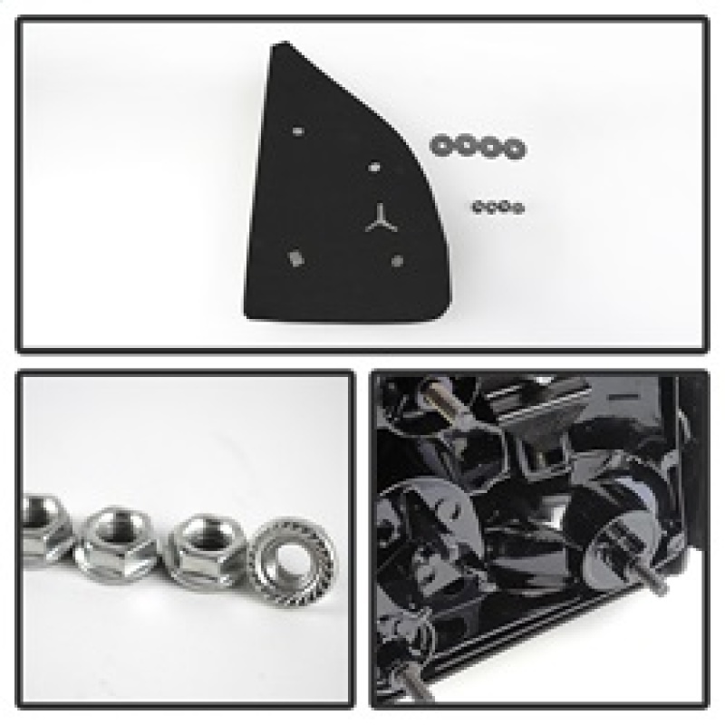 Ford F-550 Super Duty Side Mirror - Right - SPYDER - xTune Manual Extendable Manual Adjust - `02-`07