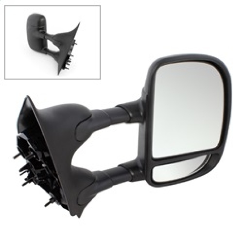 Ford F-550 Super Duty Side Mirror - Right - SPYDER - xTune Manual Extendable Manual Adjust - `02-`07