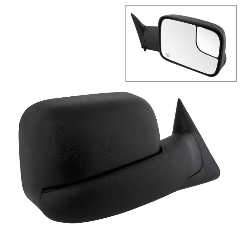 Dodge Ram 3500 Side Mirror - Right - SPYDER - xTune Manual Extendable Power Heated - `98-`01 Dodge Ram 3500 Side Mirror - Right - SPYDER - xTune Manual Extendable Power Heated - `98-`01