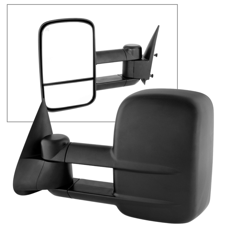 Chevrolet Silverado Side Mirror - Left - SPYDER - xTune Manual Extendable, Power Adjust, Heated - `99-`02 Chevrolet Silverado Side Mirror - Left - SPYDER - xTune Manual Extendable, Power Adjust, Heated - `99-`02