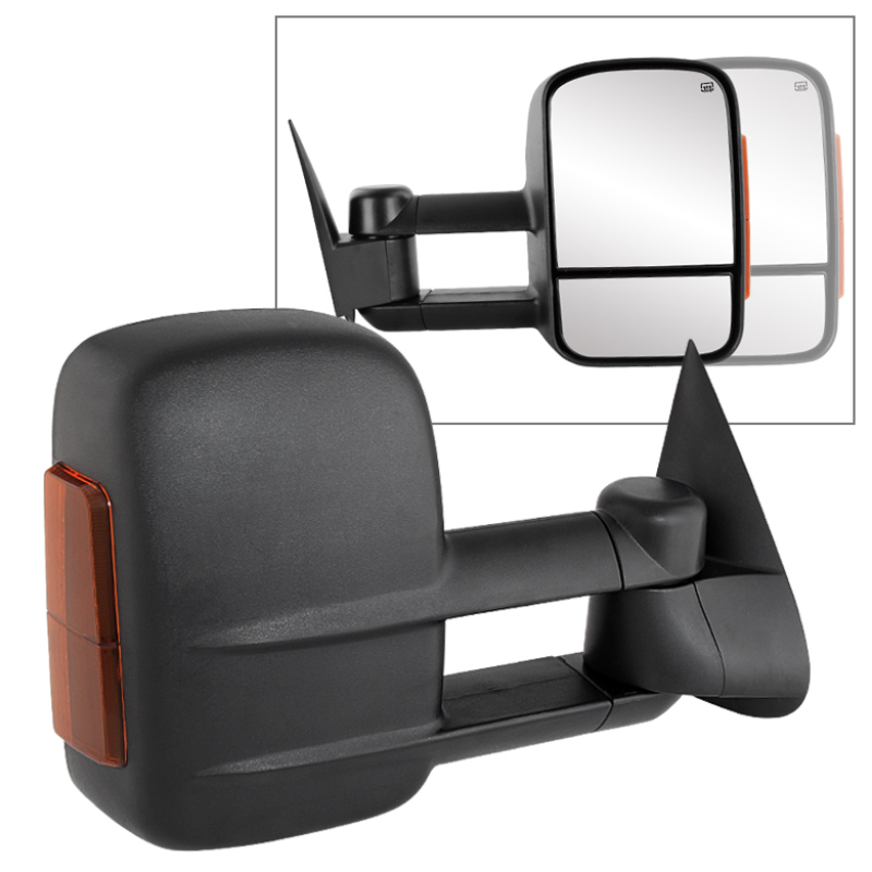 Chevrolet Silverado Side Mirror - Right - SPYDER - xTune Manual Extendable + Power Adjust + Heated - `03-`06 Chevrolet Silverado Side Mirror - Right - SPYDER - xTune Manual Extendable + Power Adjust + Heated - `03-`06