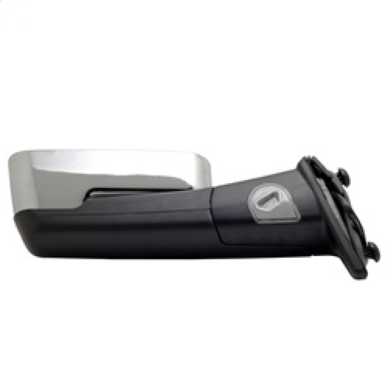 Dodge Ram 1500 Side Mirror - Left - SPYDER - Manual Extendable, Power Heated/Adjustable, LED Turn Signal, Chrome Housing - Chrome - `09-`10