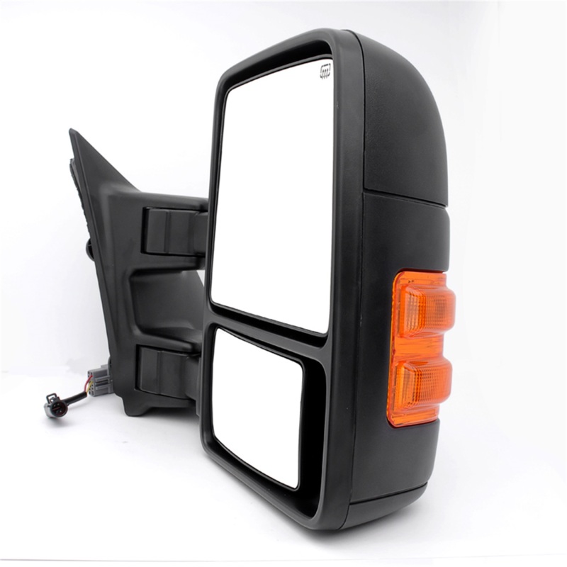 Ford F-250 Super Duty Towing Mirrors - Left + Right - SPYDER - xTune G2, Power Heated, Amber LED Turn Signal, Telescoping - `99-`07