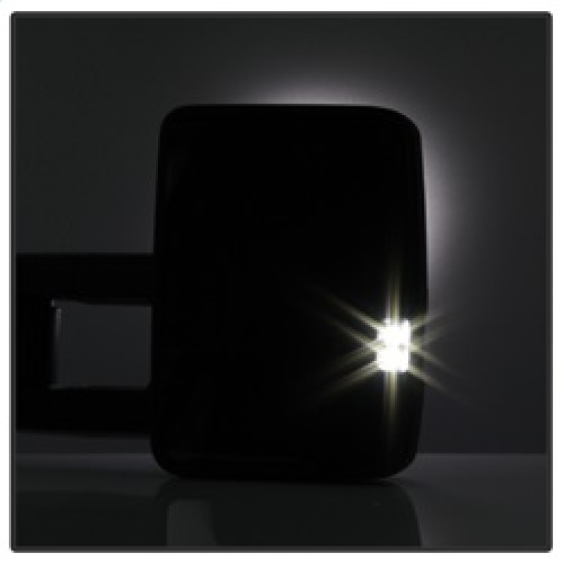 Chevrolet Silverado Side Mirrors - SPYDER - G2 Power Heated Smoke LED Signal Telescoping - Smoke - `03-`06