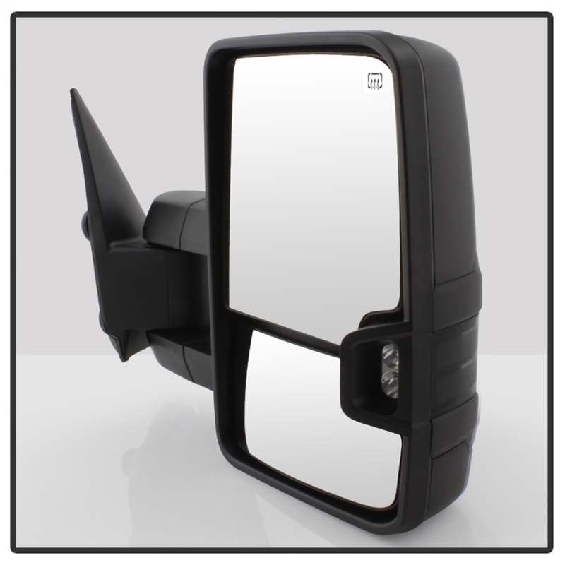 Chevrolet Silverado Side Mirrors - SPYDER - G2 Power Heated Smoke LED Signal Telescoping - Smoke - `03-`06