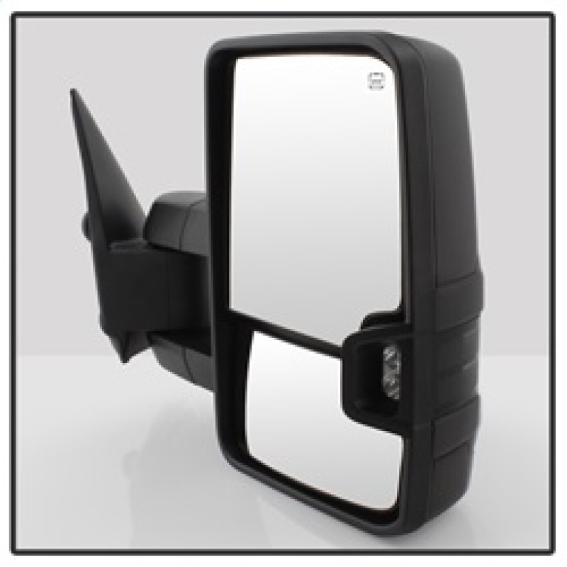 Chevrolet Silverado Side Mirrors - SPYDER - G2 Power Heated Smoke LED Signal Telescoping - Smoke - `03-`06