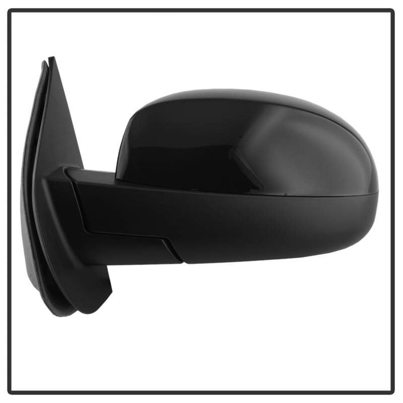 Chevrolet Silverado Side Mirror - Left - SPYDER - Power Heated - Shiny Black - `07-`14