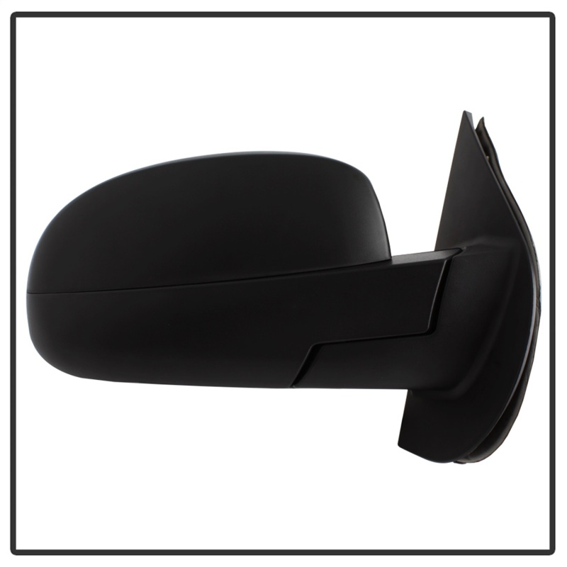 Chevrolet Silverado Side Mirror - Right - SPYDER - Power Heated - Shiny Black - `07-`14