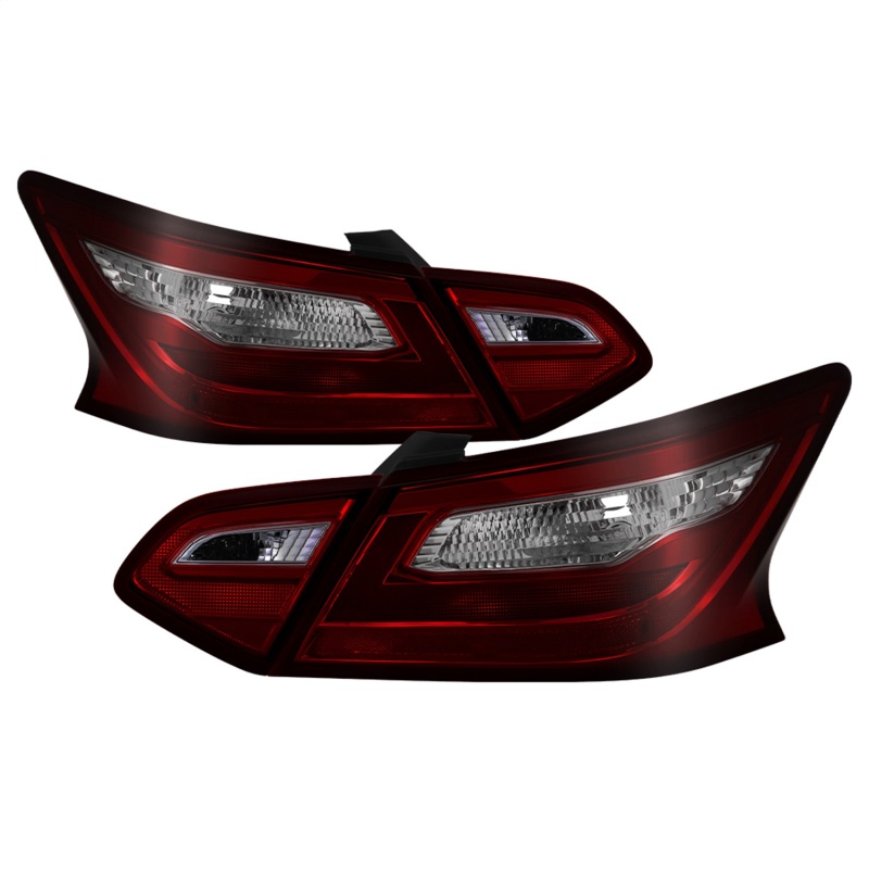 Nissan Altima Tail Lights - SPYDER - xTune - Red Smoke - `16-`18 Nissan Altima Tail Lights - SPYDER - xTune - Red Smoke - `16-`18