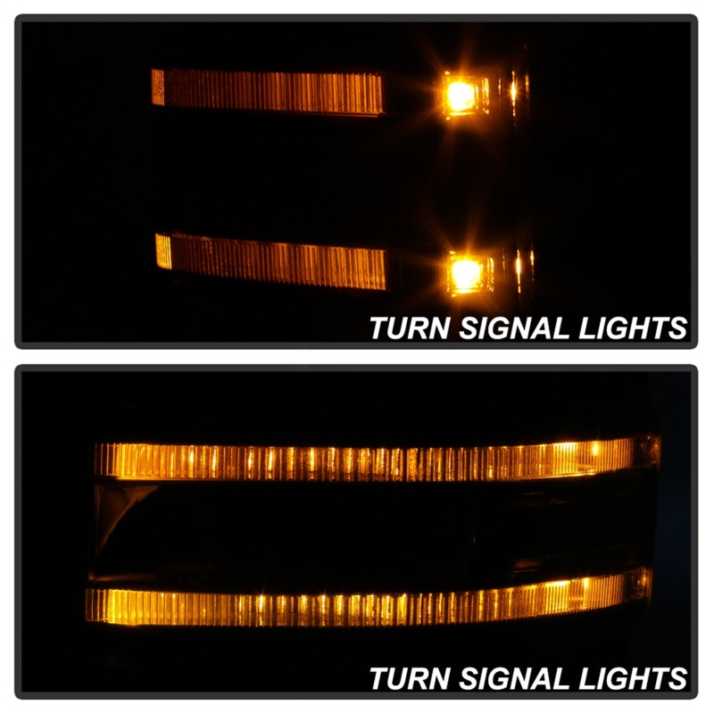 Ford F-150 Side Mirrors - SPYDER - Heated LED Telescoping - Smoke - `04-`14