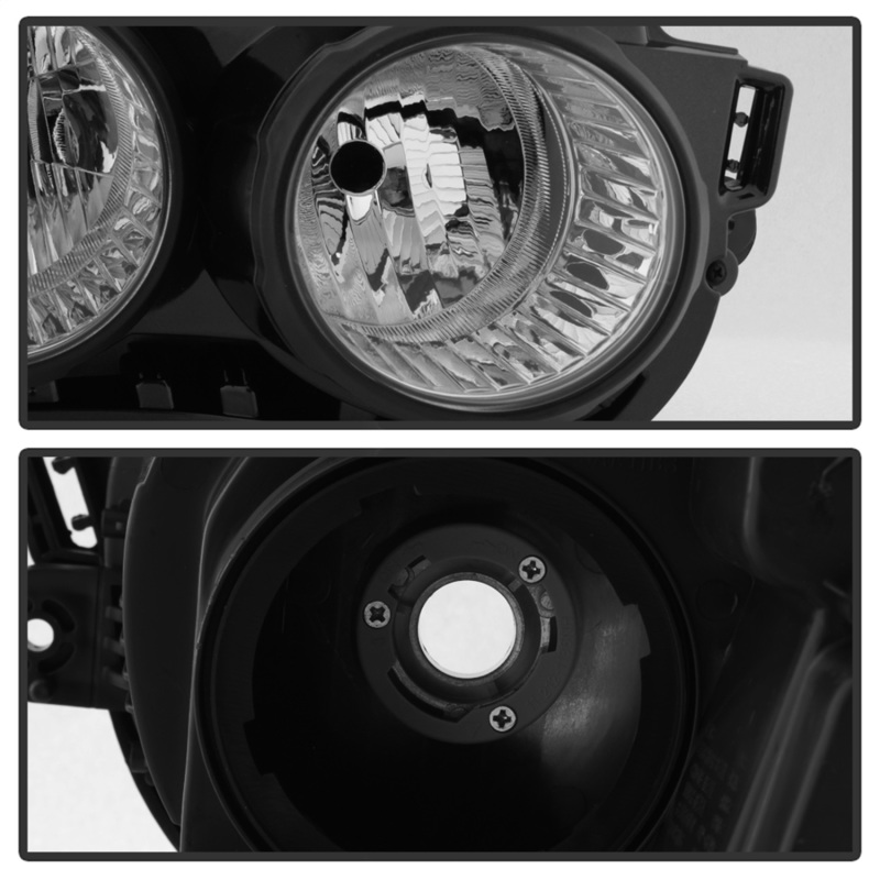 Chevrolet Sonic Headlights - Passenger Side - SPYDER - xTune Halogen - Black - `12-`15