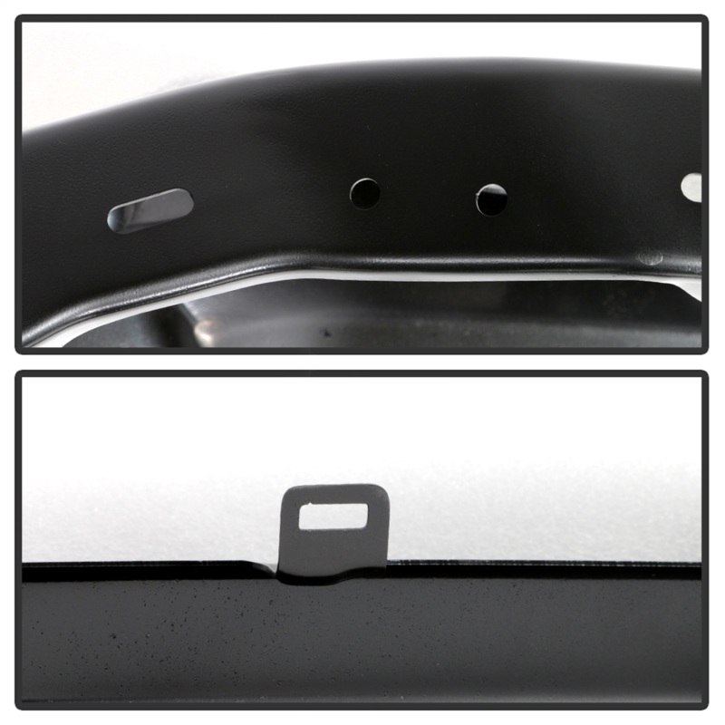 Ford F150 Bumper - Front - SPYDER - w/Fog Lights Hole - Black - `18-`20