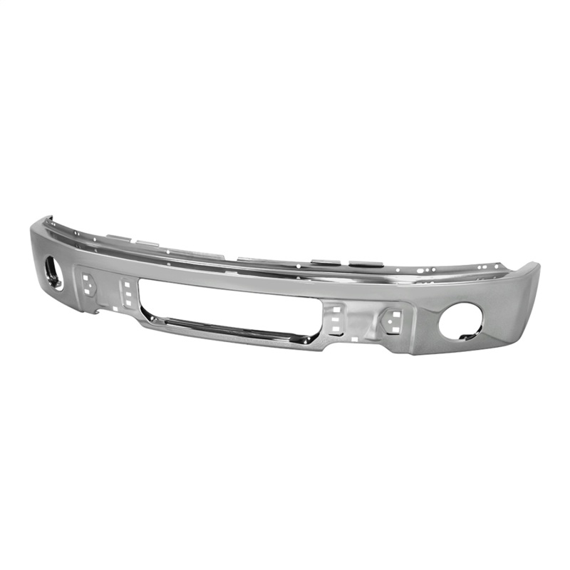 Ford F150 Bumper - Front - SPYDER - w/Fog Light Hole - Chrome - `09-`14 Ford F150 Bumper - Front - SPYDER - w/Fog Light Hole - Chrome - `09-`14