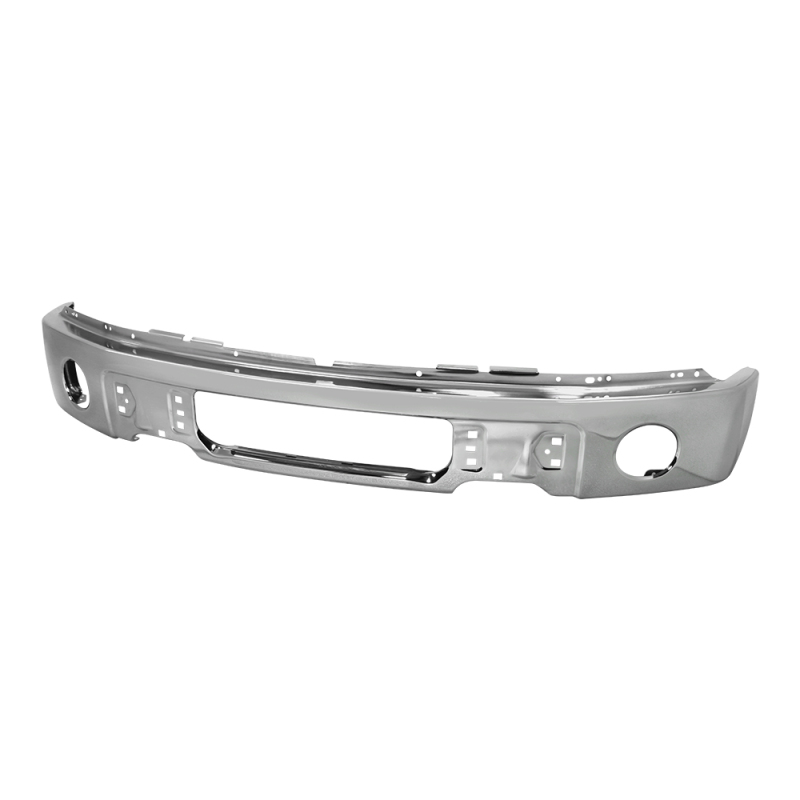 Ford F150 Bumper - Front - SPYDER - w/Fog Light Hole - Chrome - `09-`14